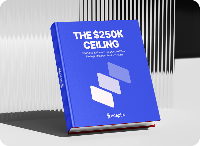 Scepter premium book mockup