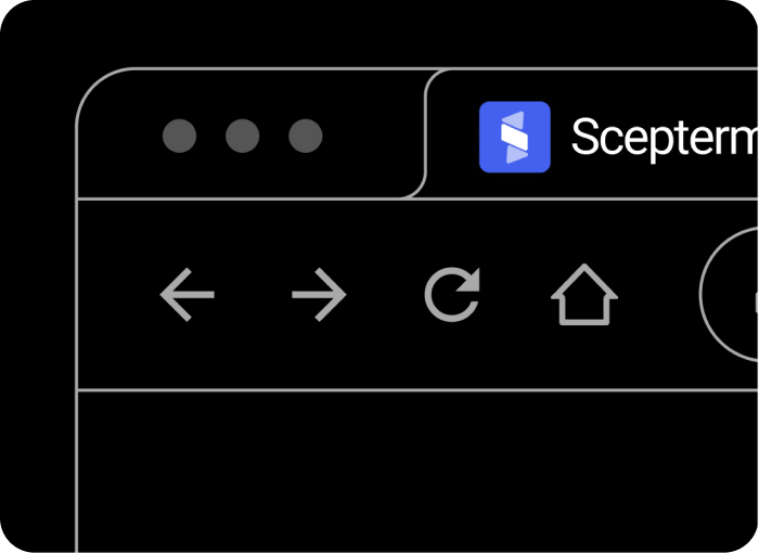 Scepter browser interface detail