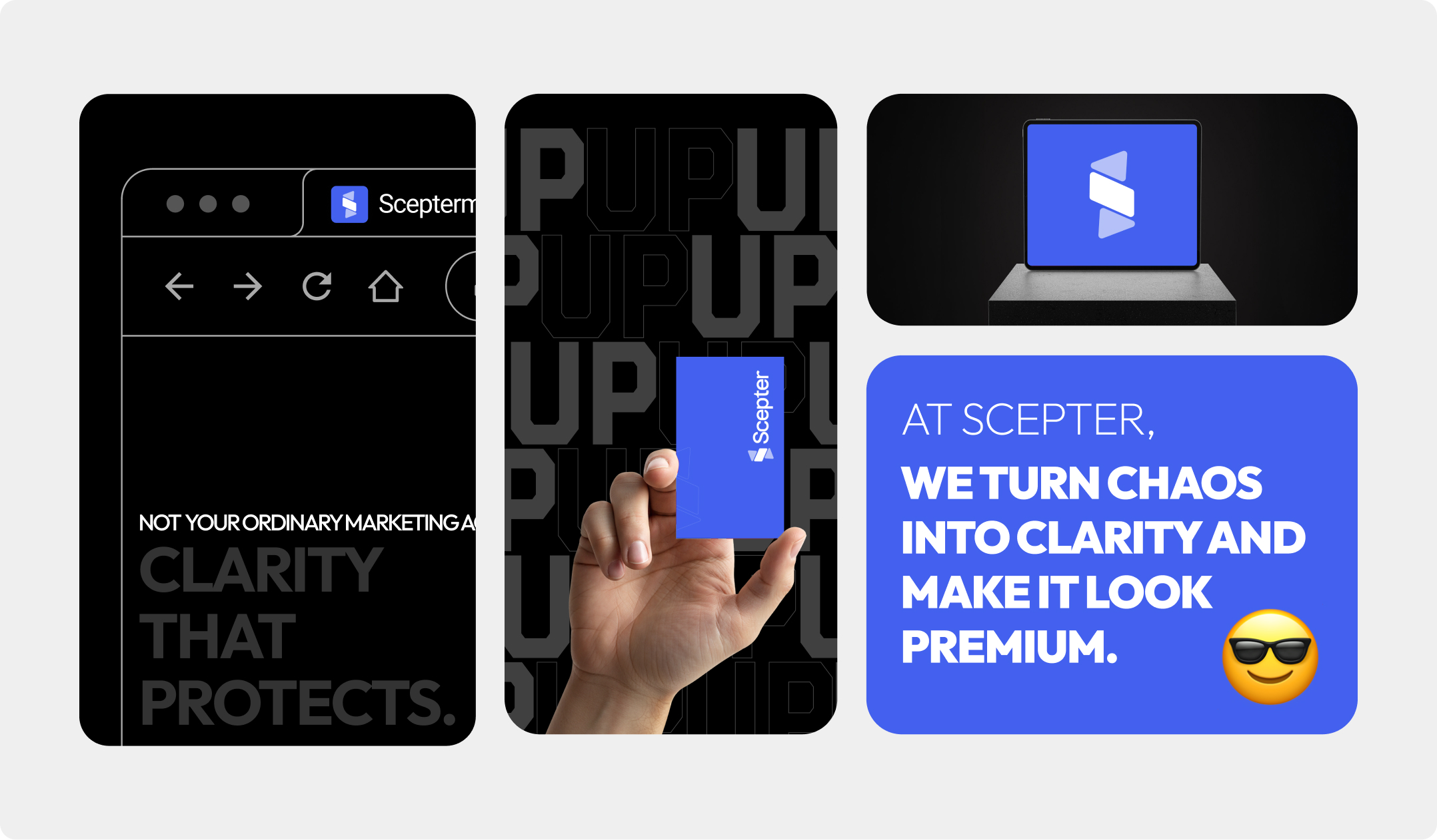 Scepter social and digital brand applications